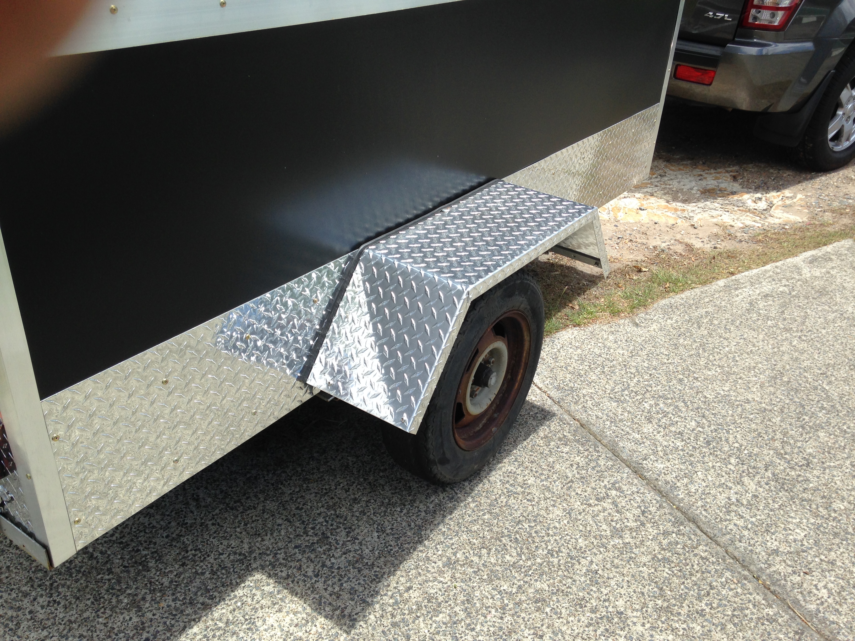 Fully Enclosed Braked Trailer Box CAGE Furniture Pantech Go KART