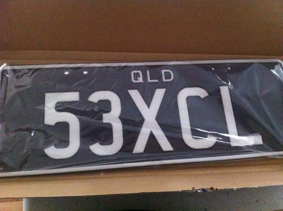 53XCL Number Plates