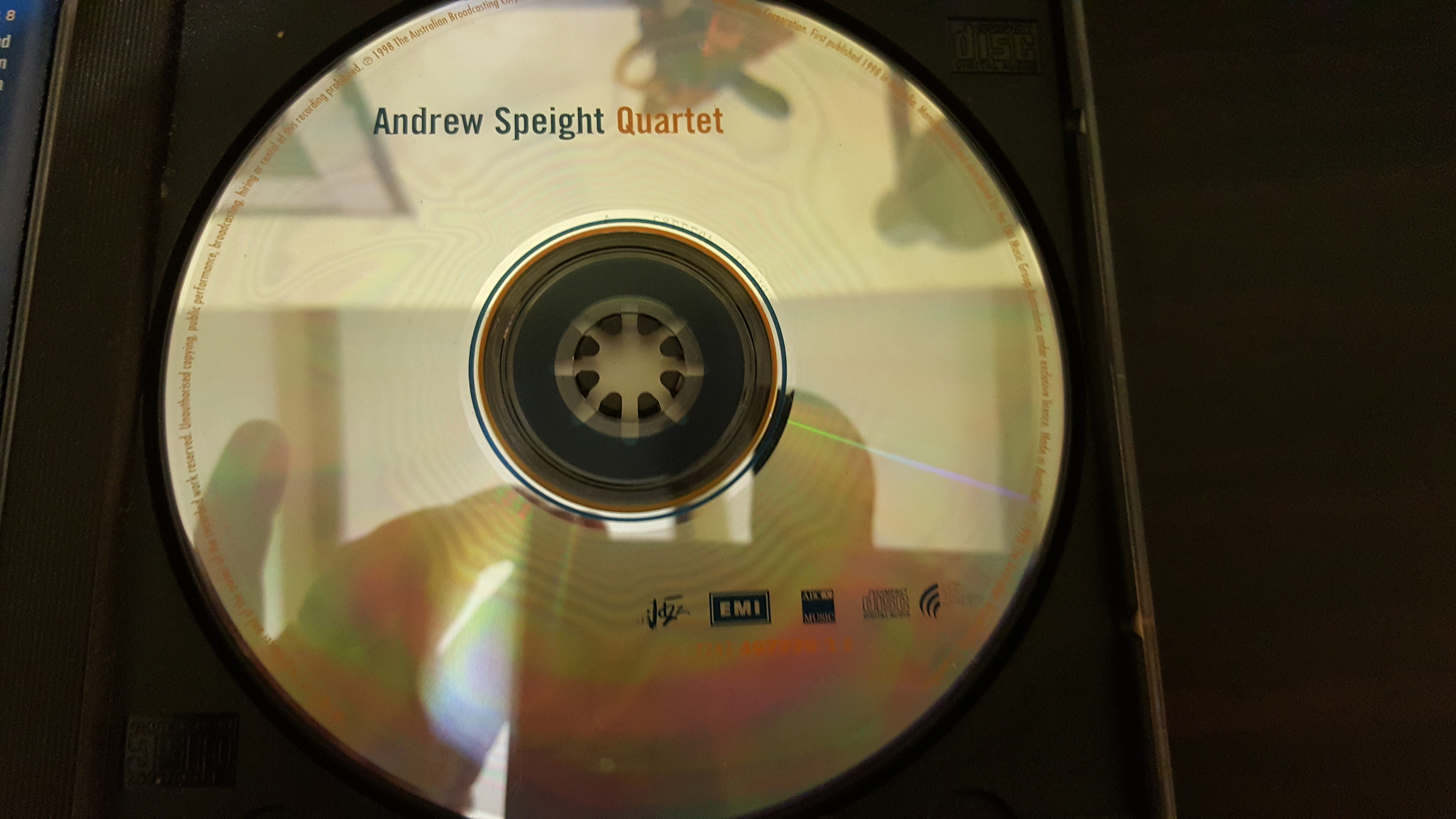 Andrew Speight Quartet CD 1998_excellent