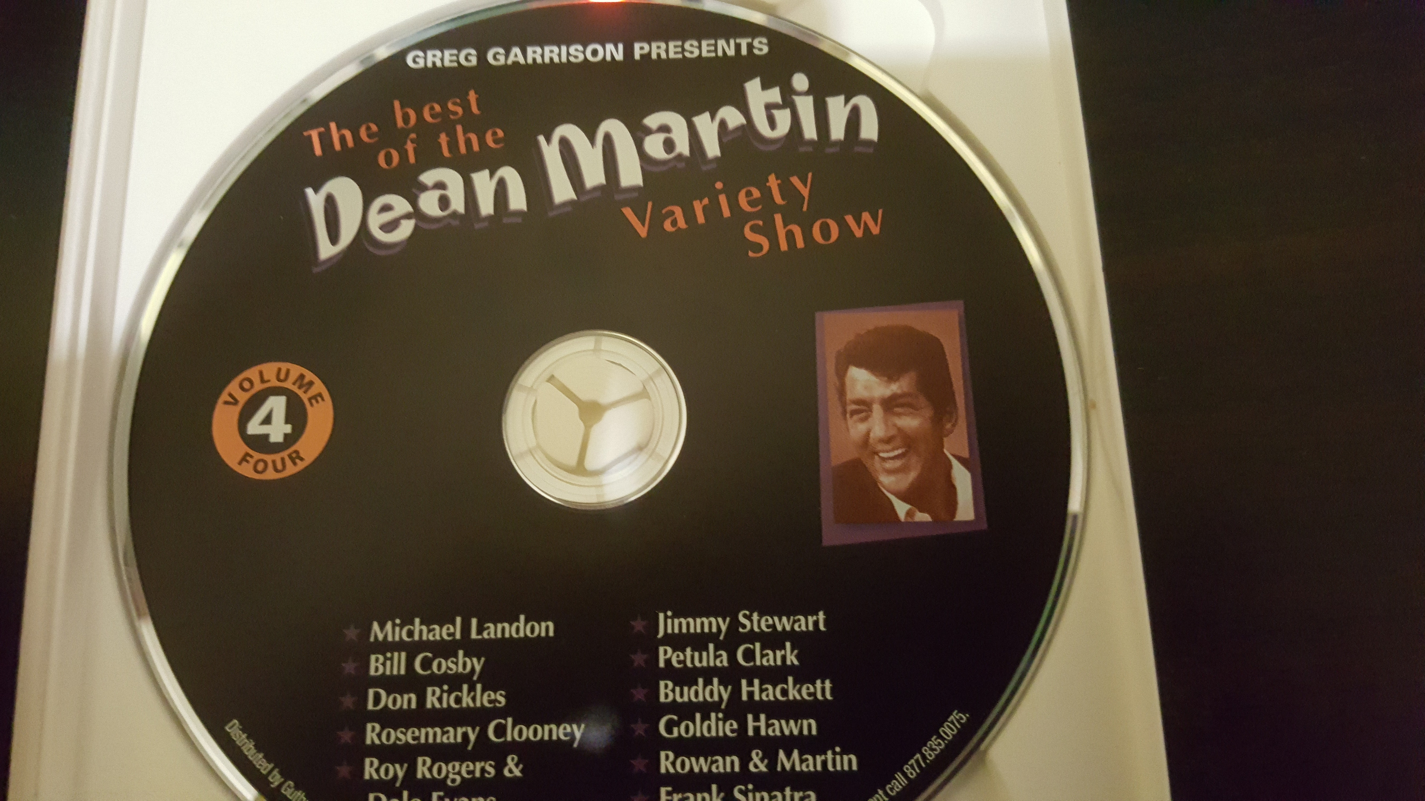 5 DVDS Best of DEAN Martin Variety Show Volume 1-4 Region 1 NTSC Brand