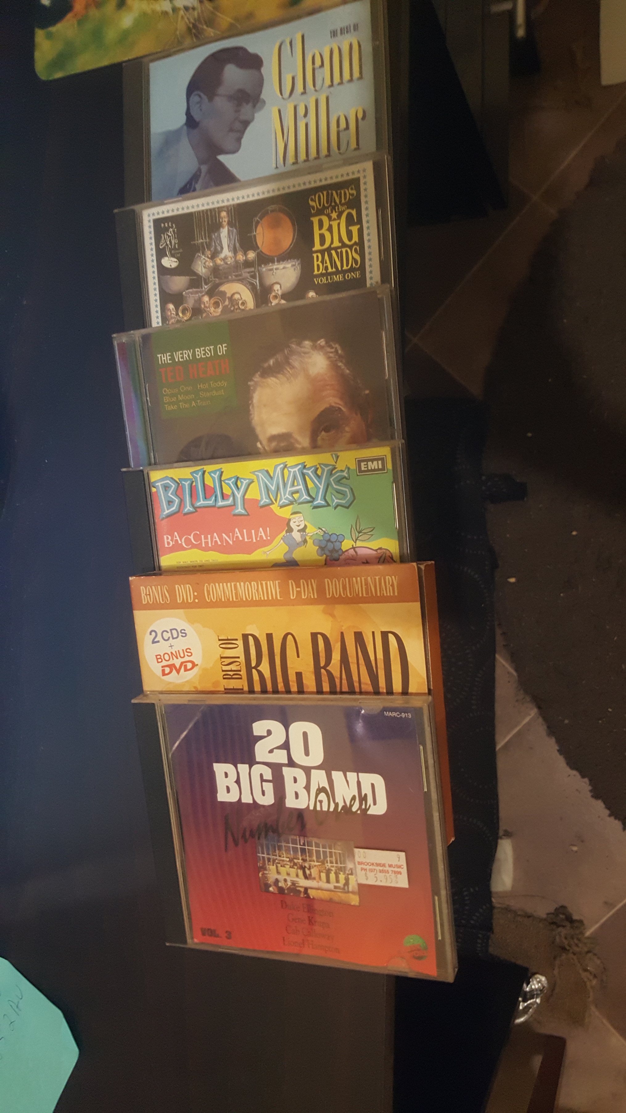 Selling My Collection of Famous Big BAND CDS-127 Tracks In All
