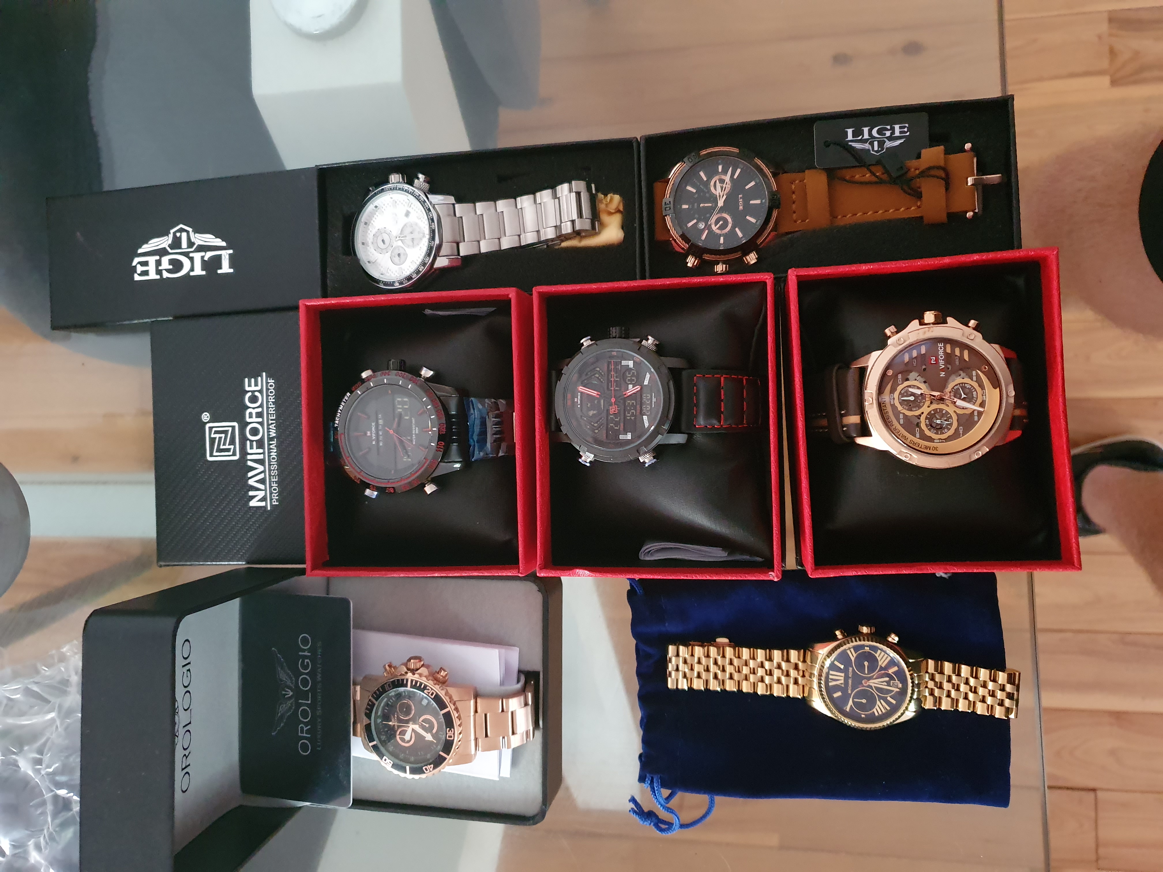 7 Genuine Watchs With Good Brands Worth Nearly 5K Up For Swaps