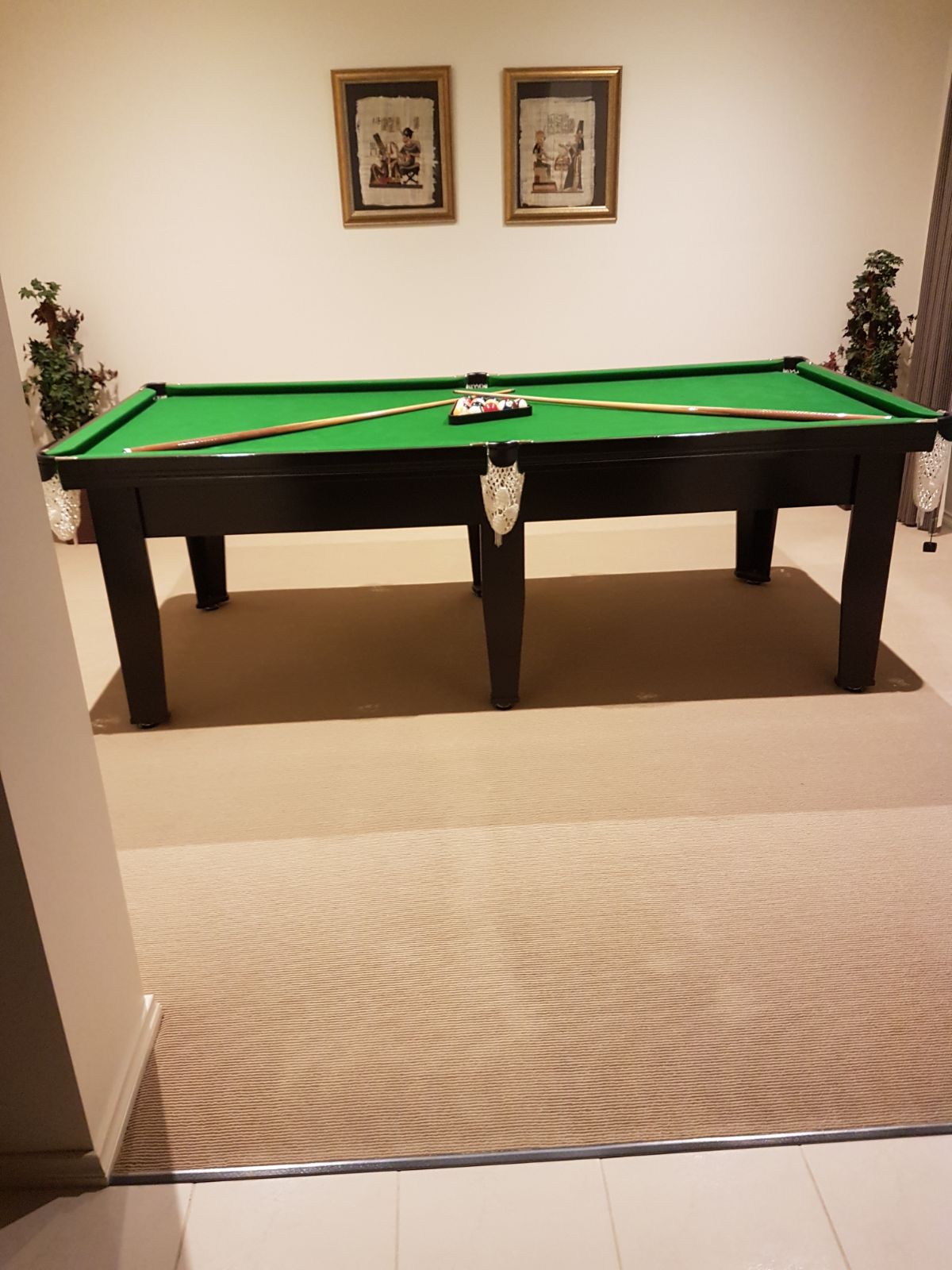 Billiard Table Rarely Used In Perfect Condition