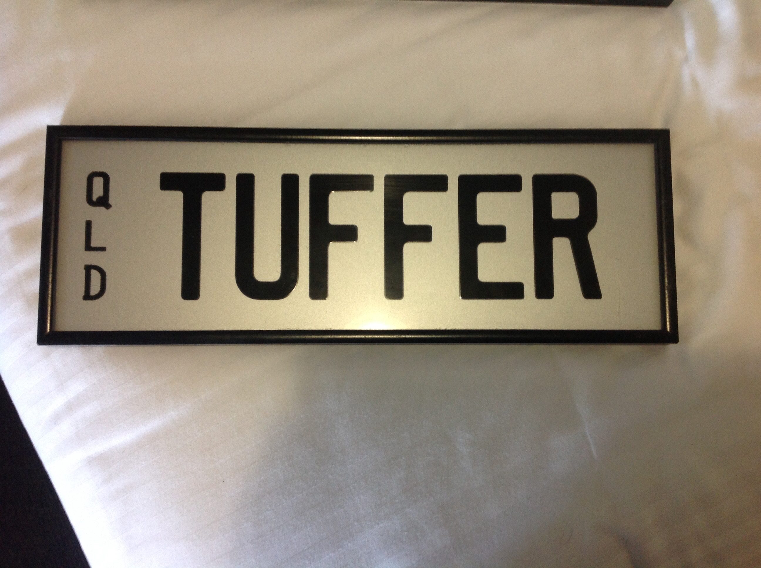 Tuffer QLD Prestige Plates