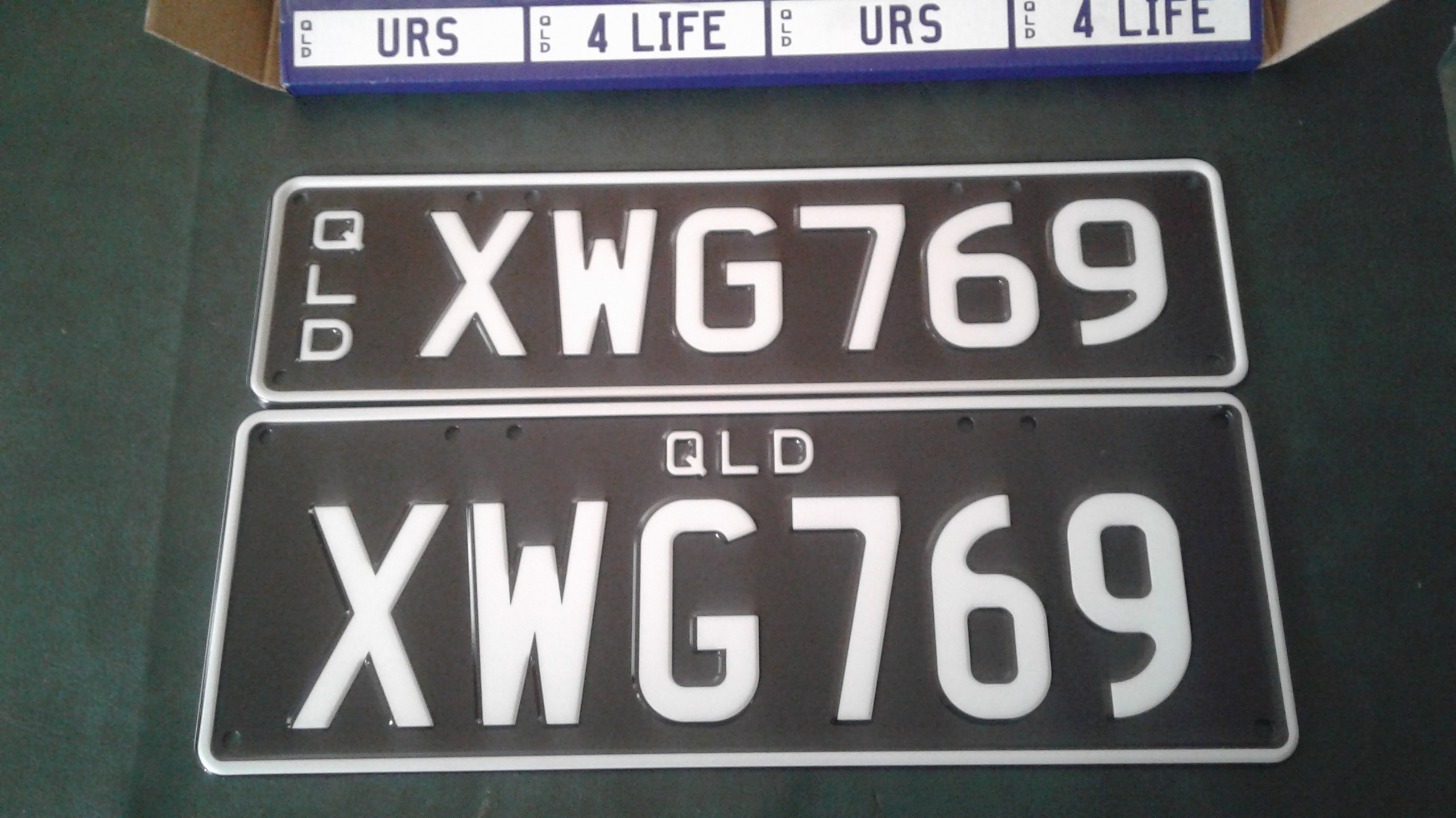 XW GT Plates