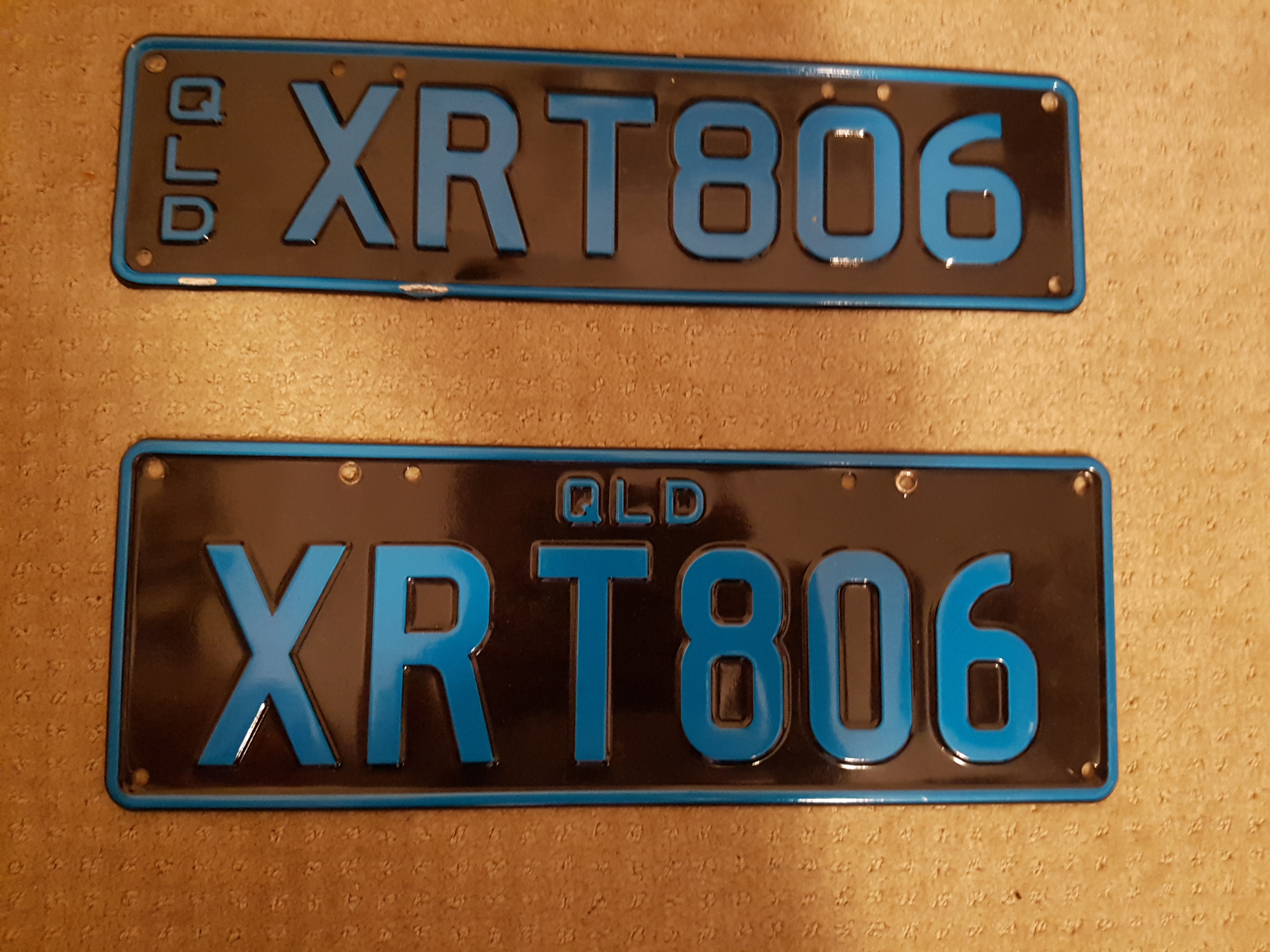 XR6 Personal Plates