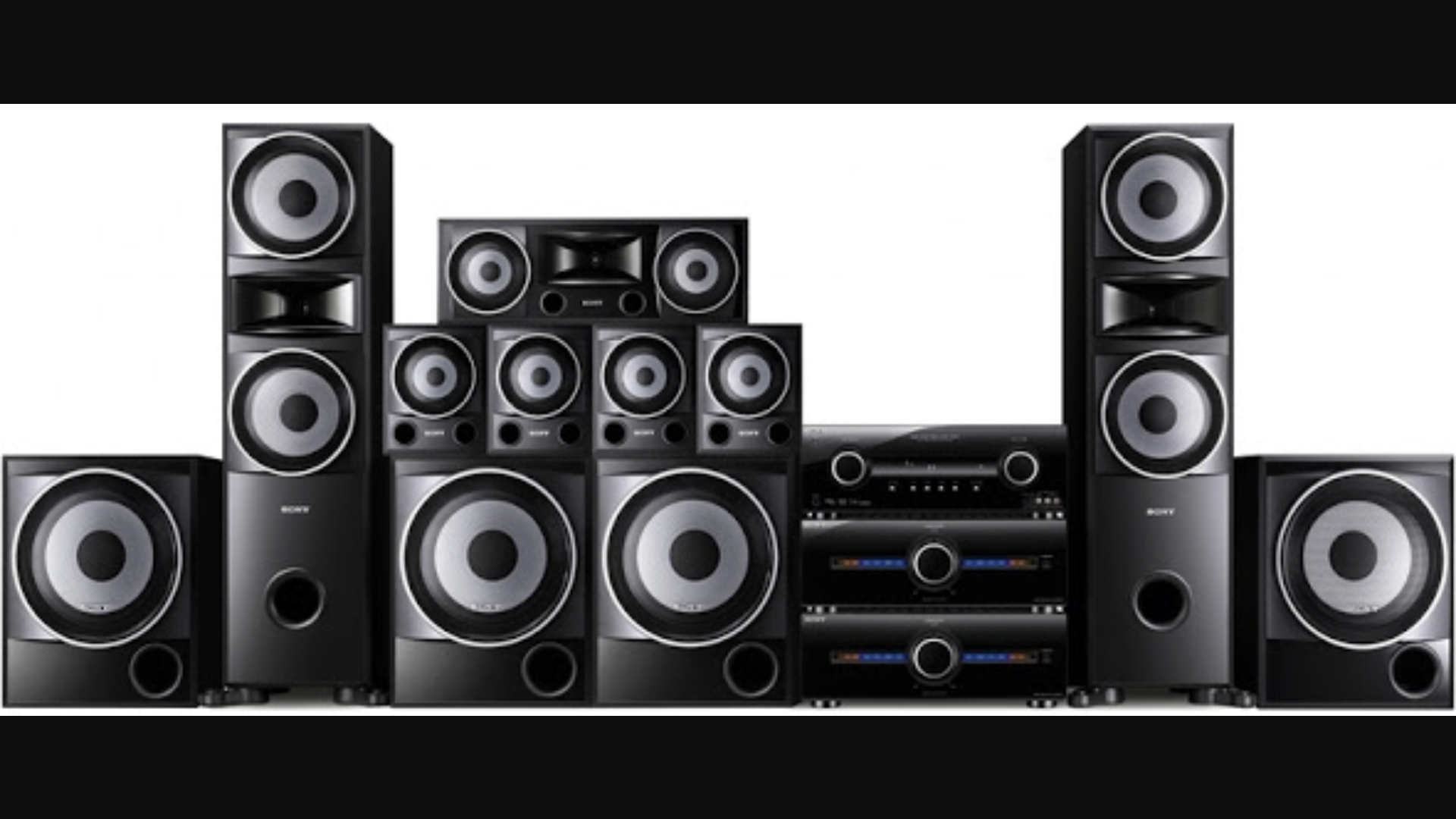 SONY Muteki 7.4 Surround Sound Home Theater System. LOUD