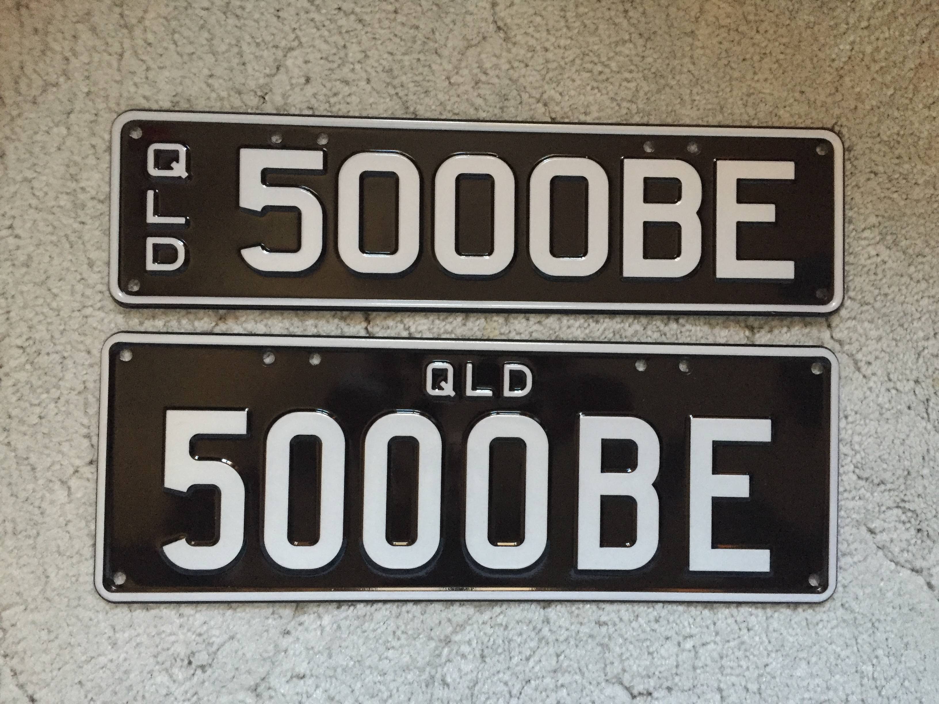 Subaru Combo Plates