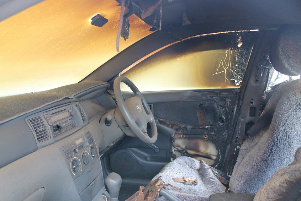 Teenagers Fire Bombing Cars