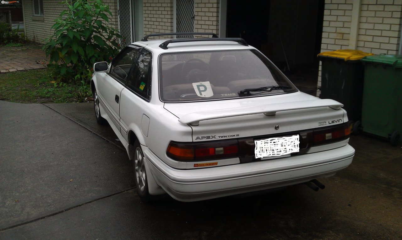 1989 Toyota Corolla Levin Corolla Import Ae92