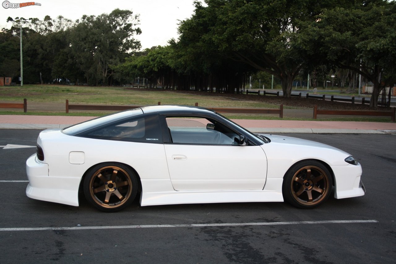 Nissan 180sx черный