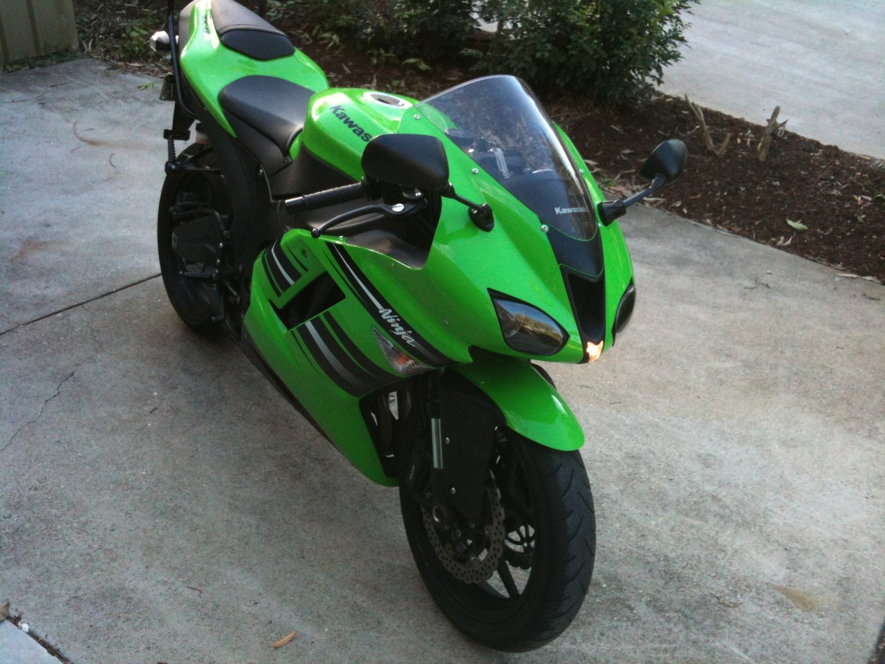 Плёнка зелёный хром zx9r