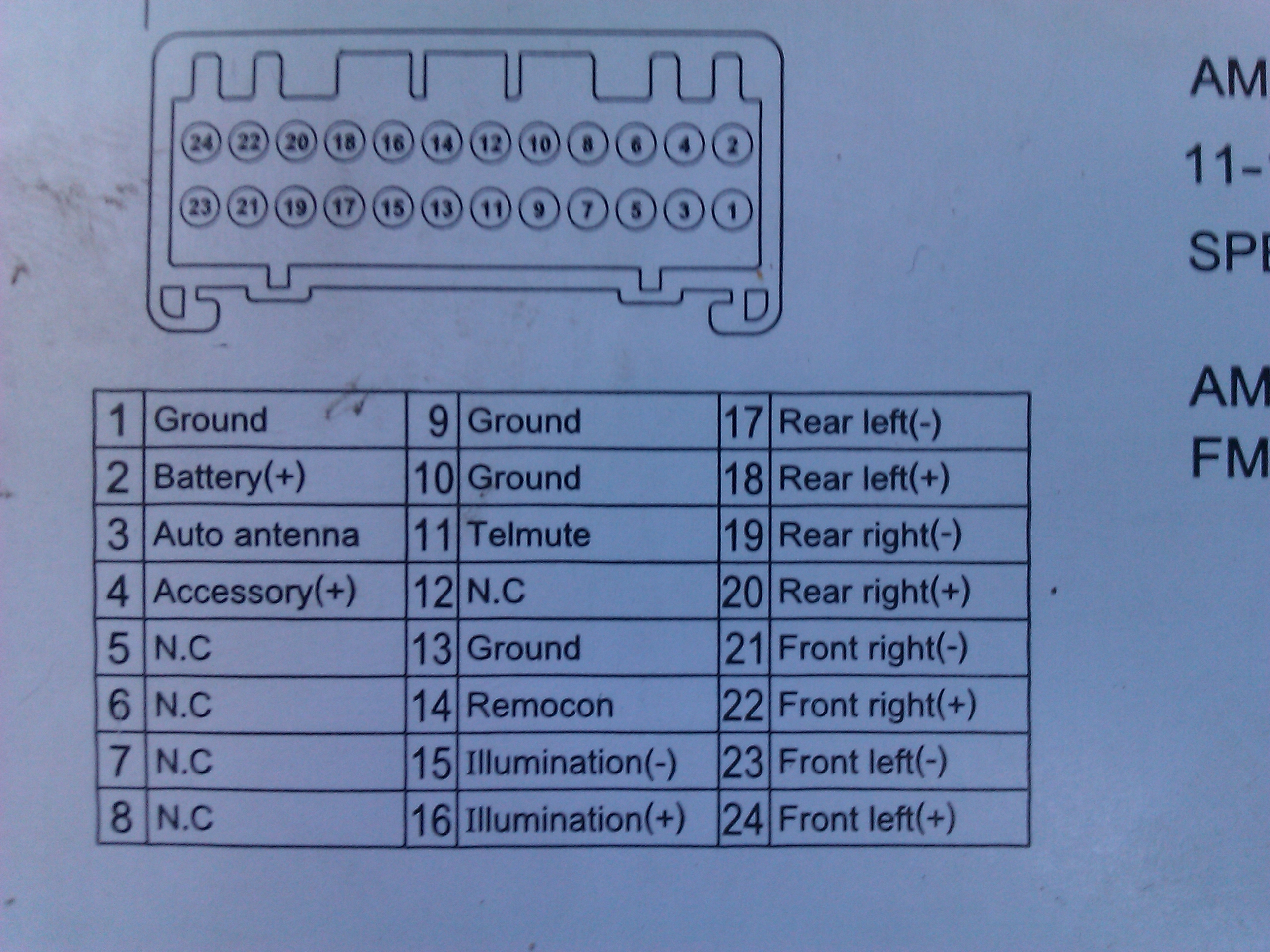 2009 Kia Rio Radio Wiring Diagram Wiring Diagram