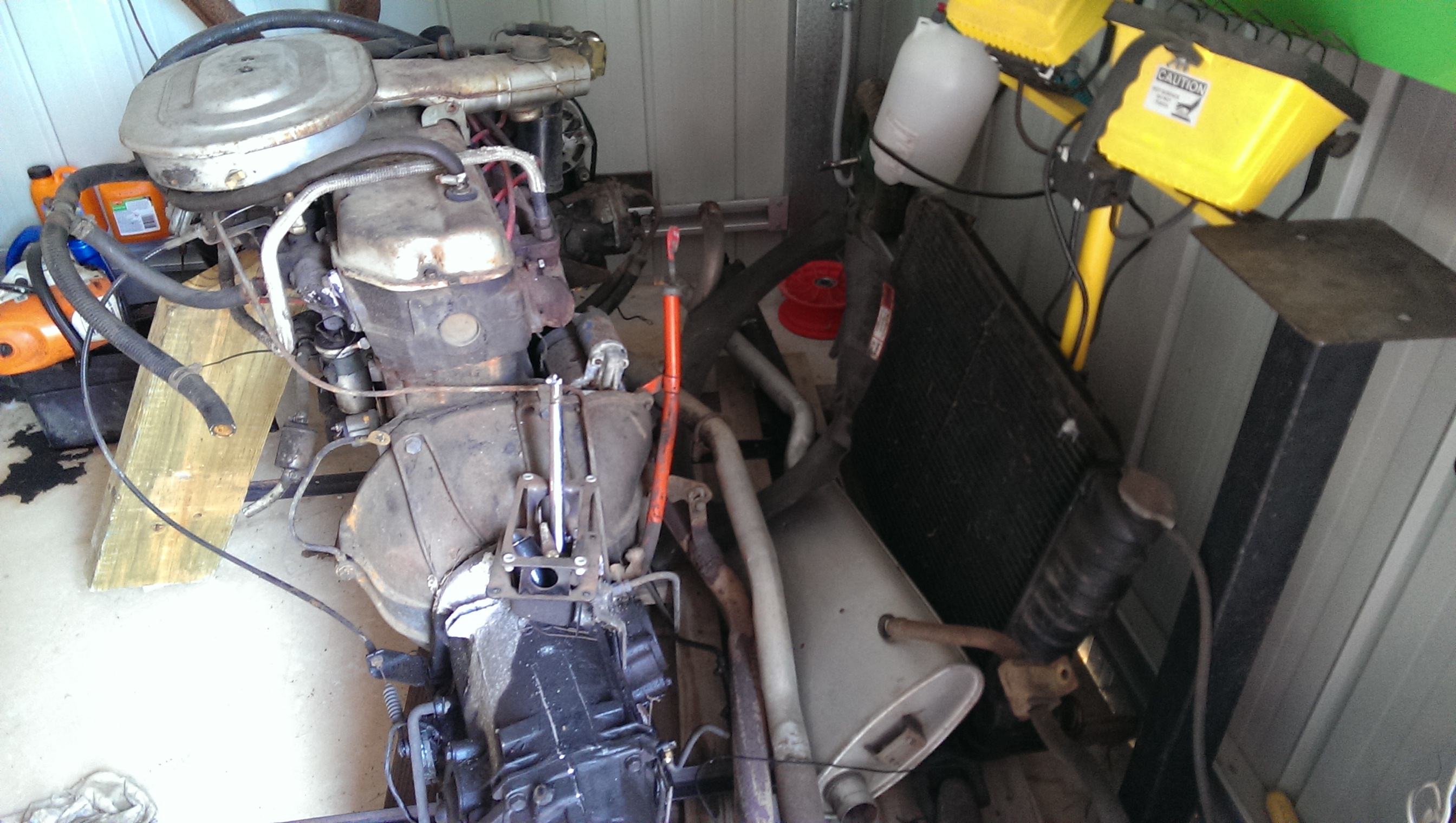 250 Crossflow Motor Complete, Plus Extras