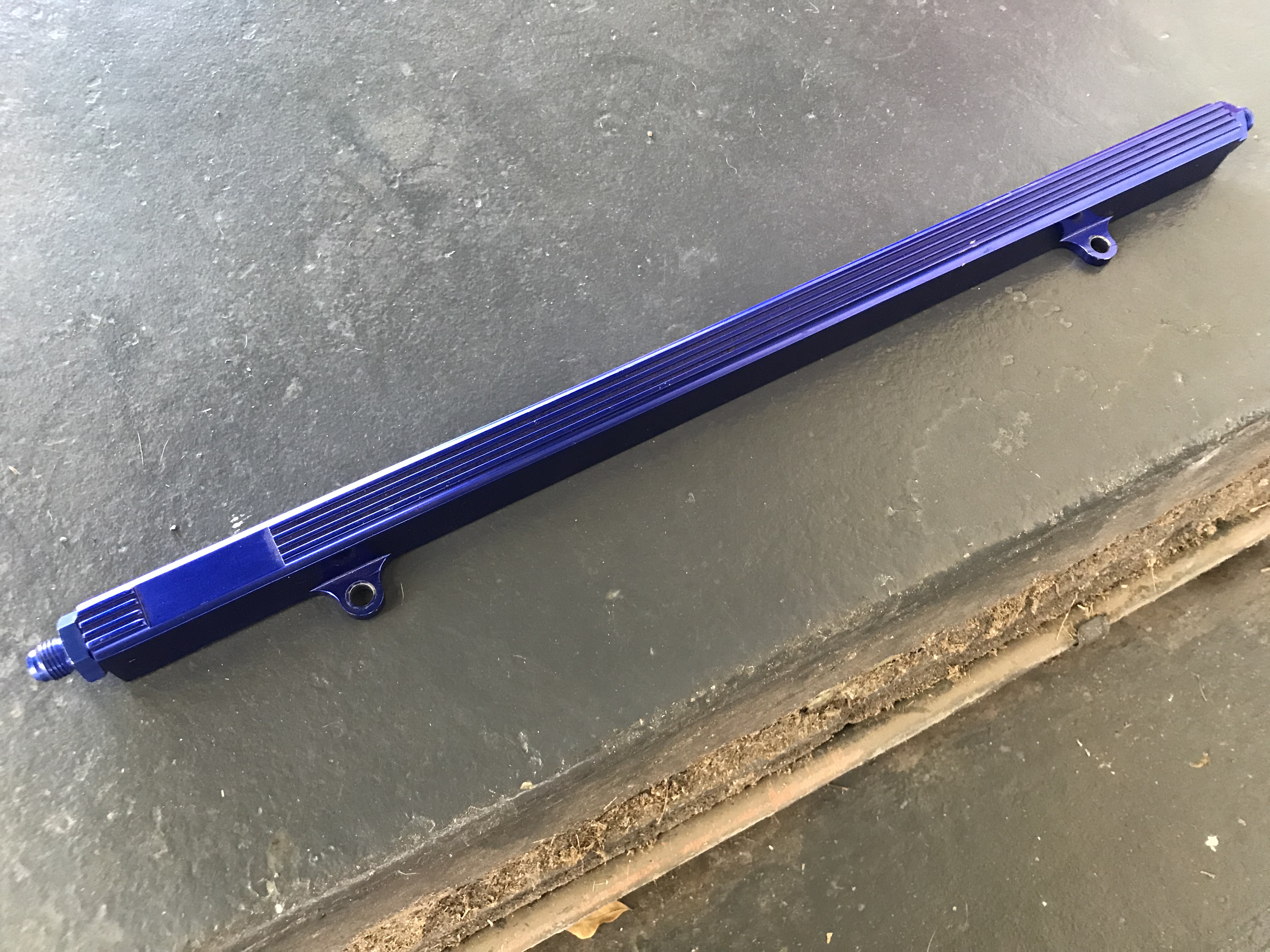 Anodised Blue RB25DET Fuel RAIL