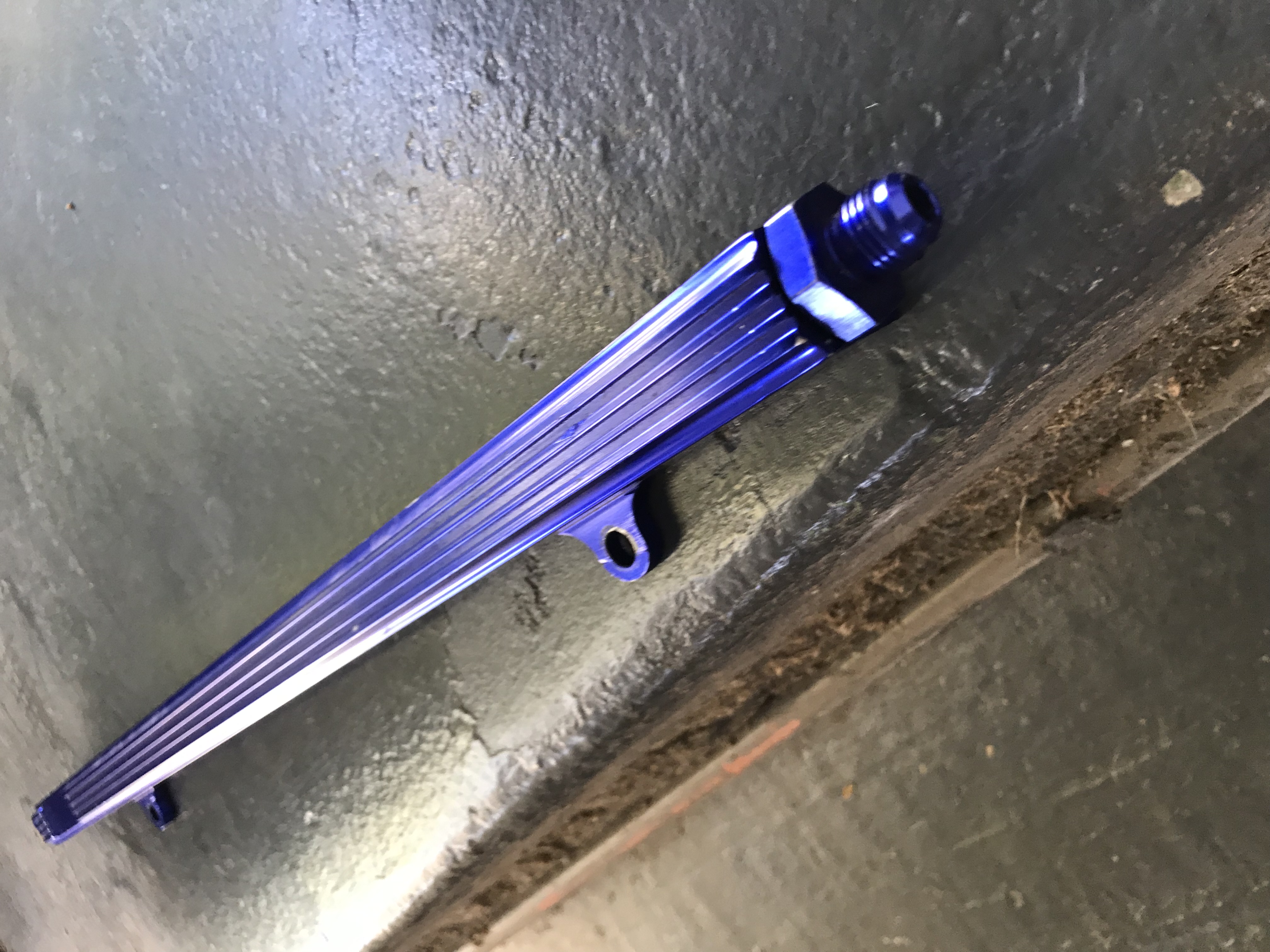 Anodised Blue RB25DET Fuel RAIL