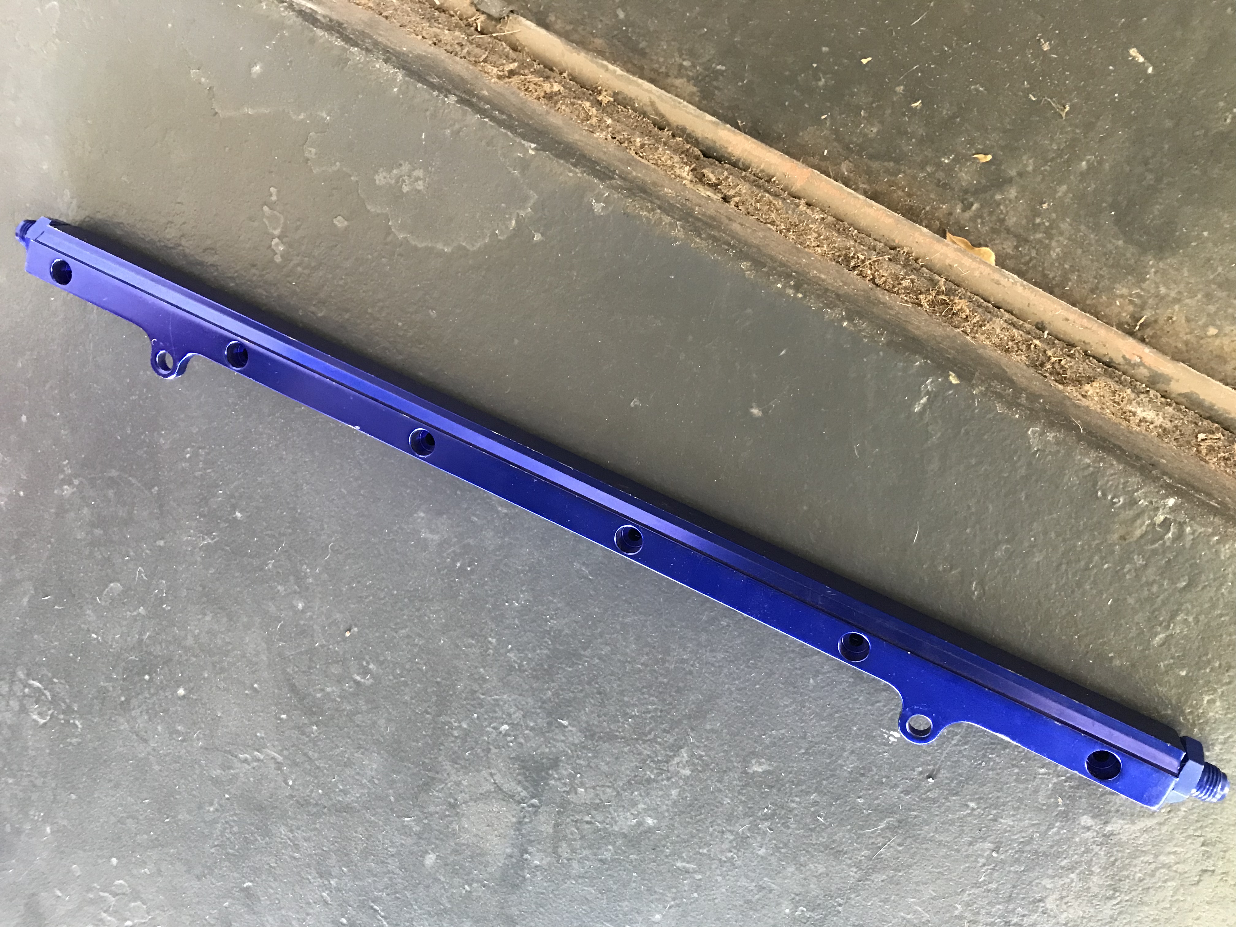 Anodised Blue RB25DET Fuel RAIL