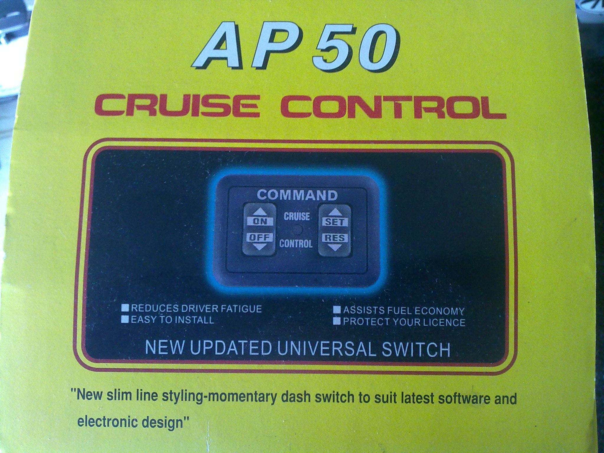 AP50 Cruise Control Kit