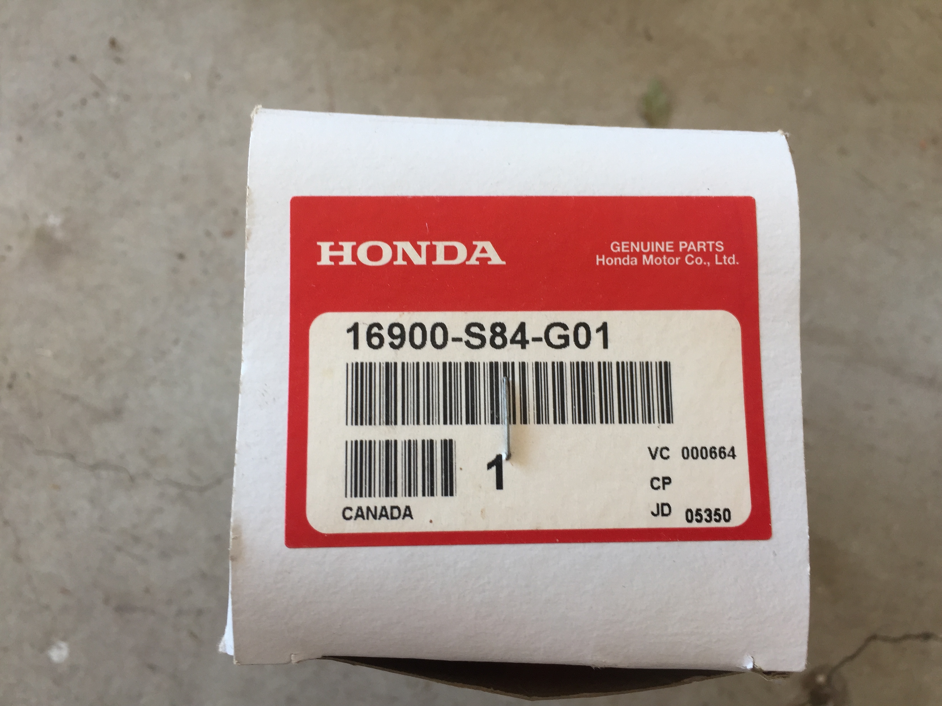 Honda OEM Part 15154-425-000 