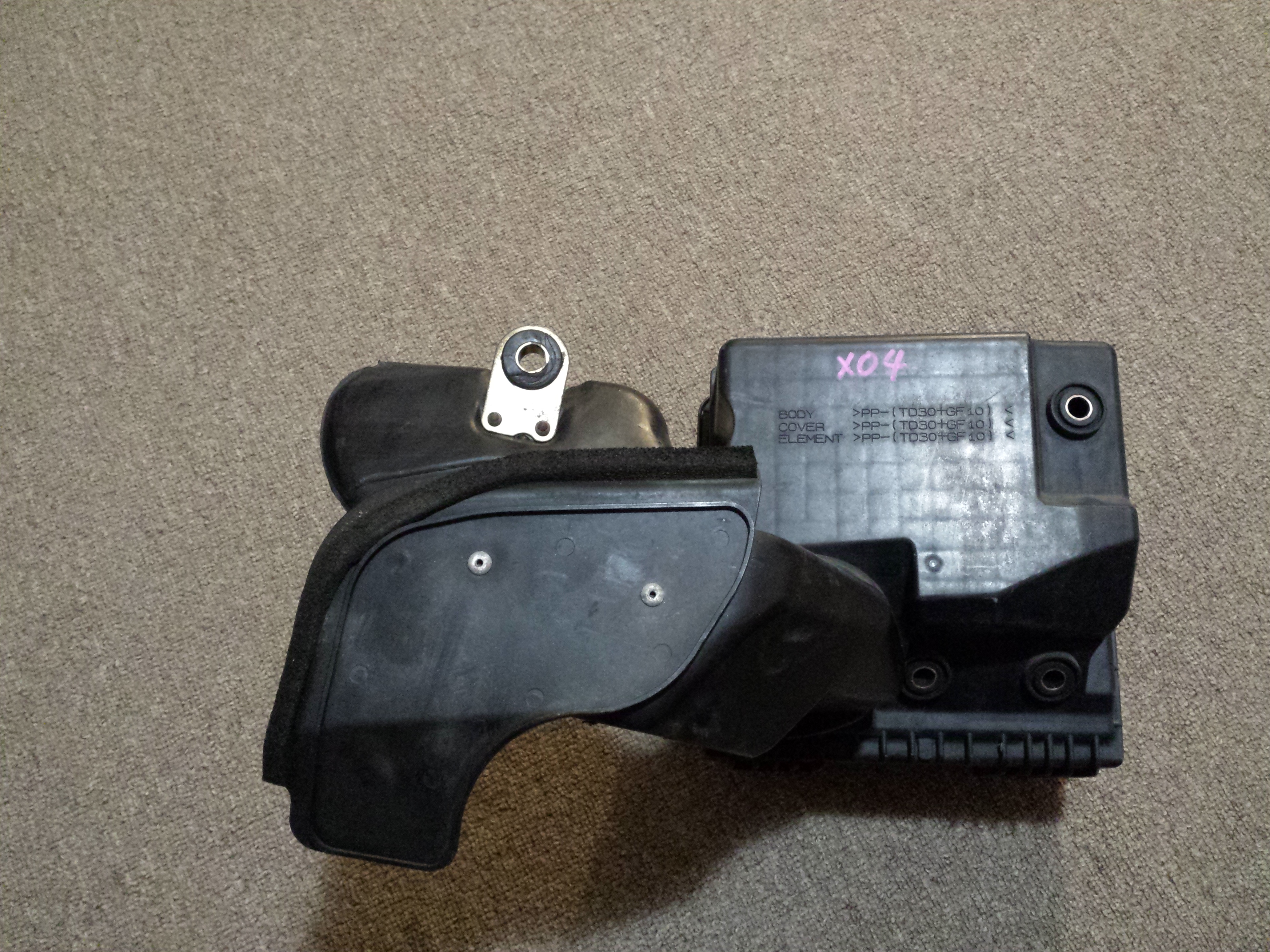 Genuine Lancer Evolution 4 / 5 / 6 Air Box, Filter & Genuine COLD 