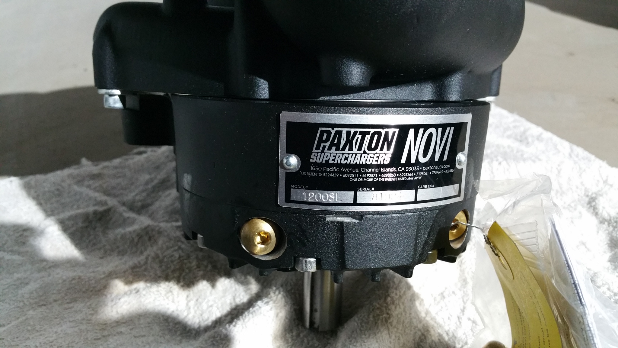 Paxton Vortech 1200SL Supercharger