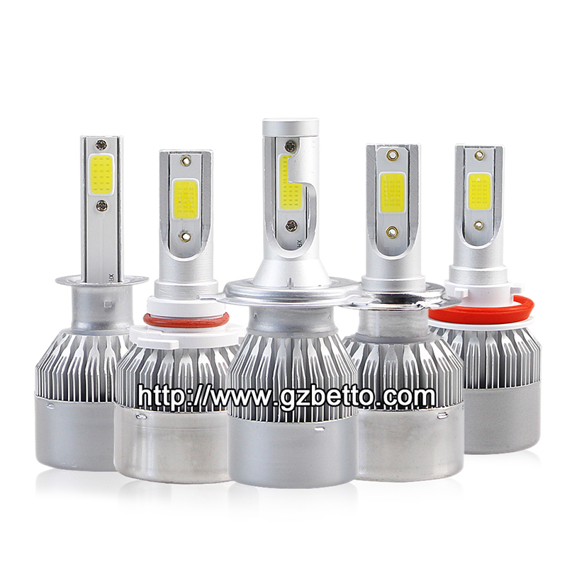 Wholesale 12V Car LED Headlight Bulb H4 H1 H3 H7 H9 H10 H11 H13 H15 H1