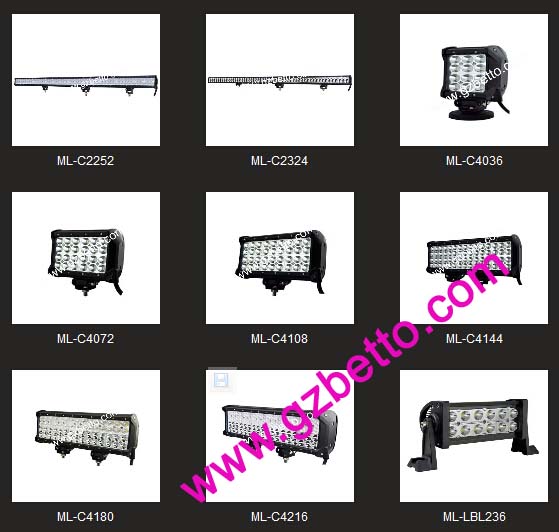 Wholesale LED Off-road Light BAR, LED Lightbar, LED Light BARS, LED BA