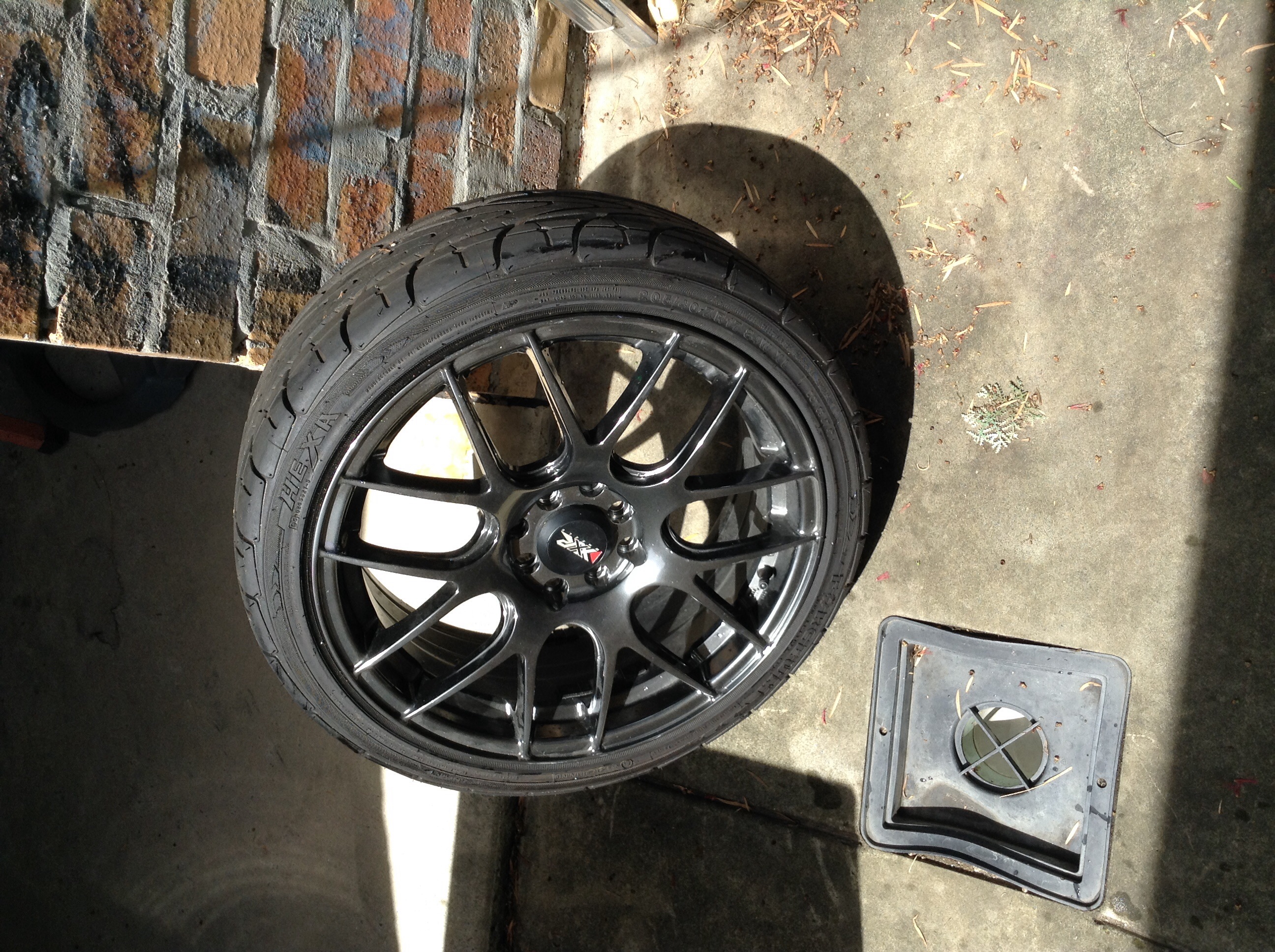 17ICH 4 Stud Multi Stud Black Rims Wheels Tyres QLD Gold Coast 2574837