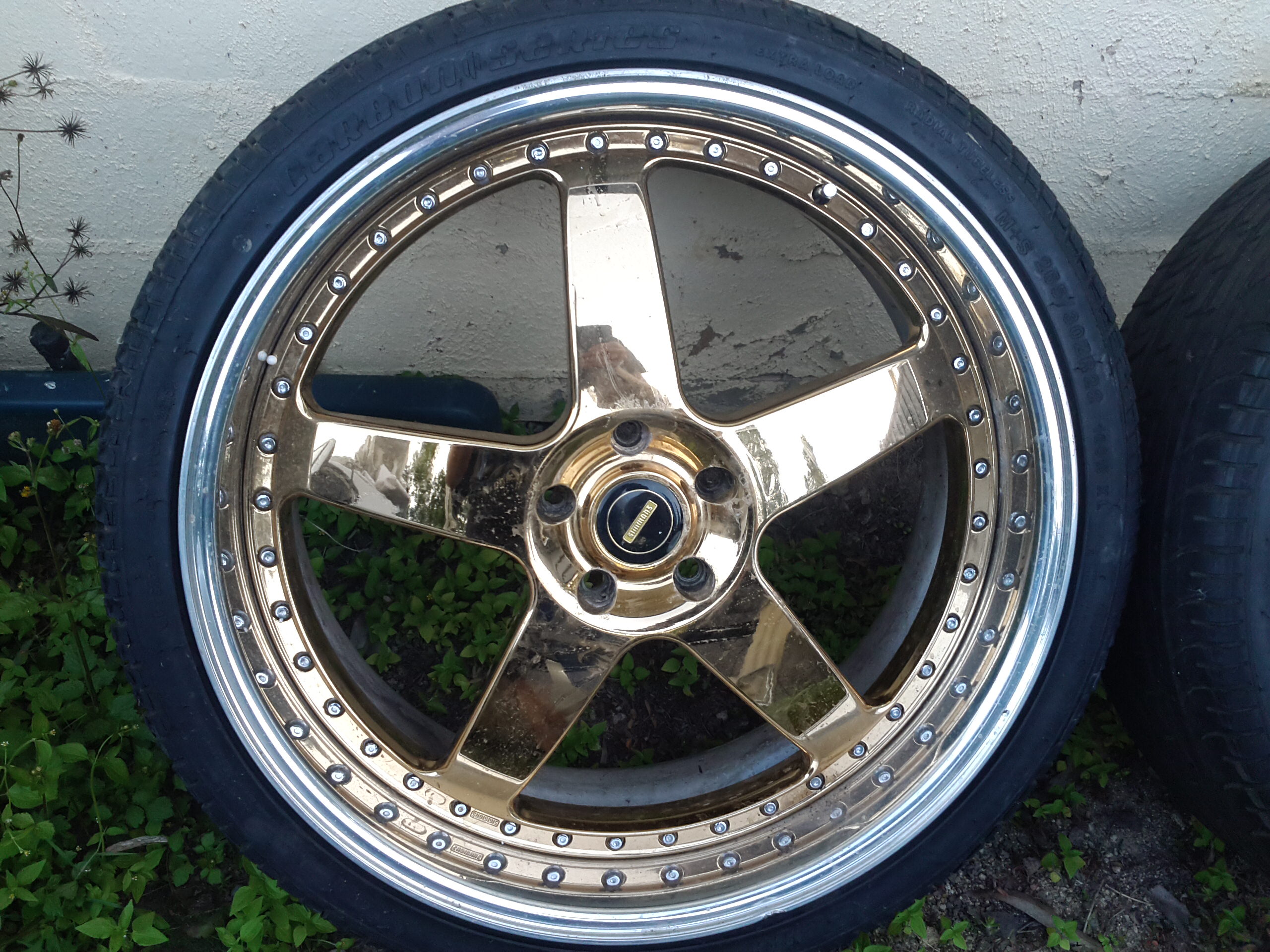 24CT Gold Plated 22IN Rims