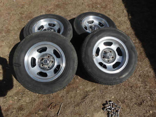 Early Ford Rims 5 Stud Jelly BEAN Style MAGS XF XD Wheels Tires