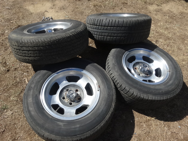 Early Ford Rims 5 Stud Jelly BEAN Style MAGS XF XD Wheels Tires