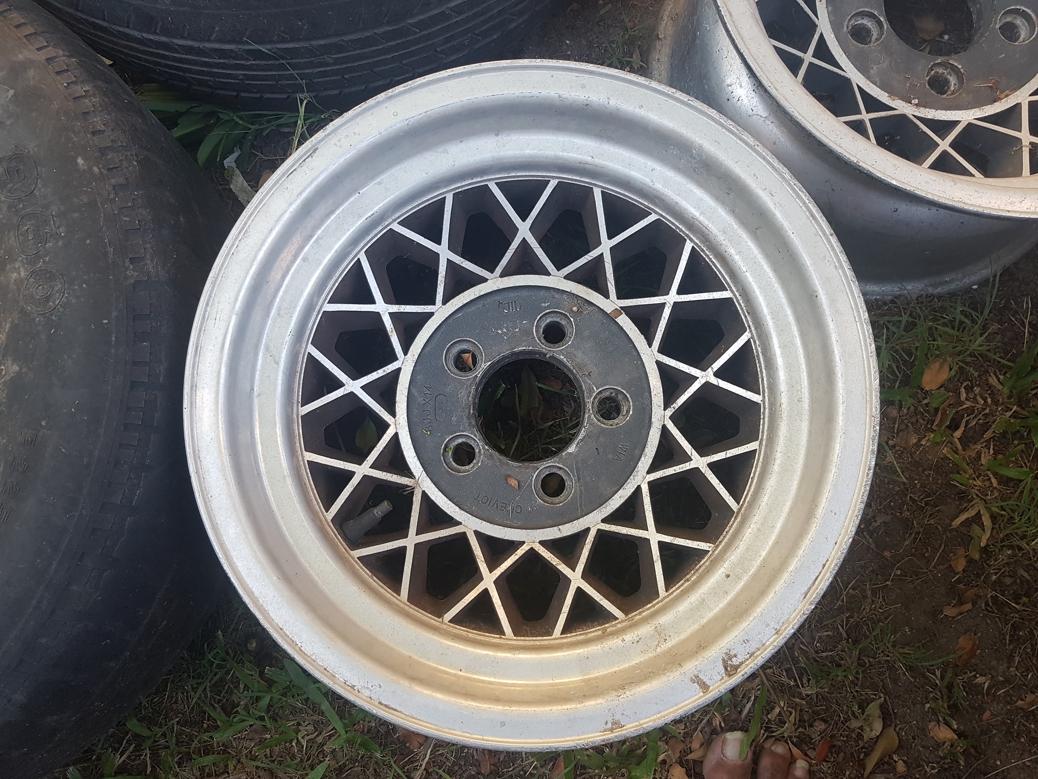 Ford, One Only 14x8in Hotwire MAG Wheel, SUIT XR To ED. VGC