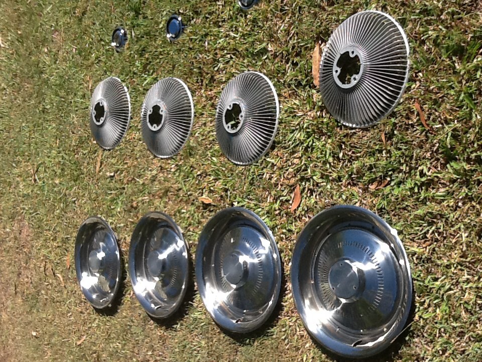 HZ Holden Caprice Restored Wheel Covers