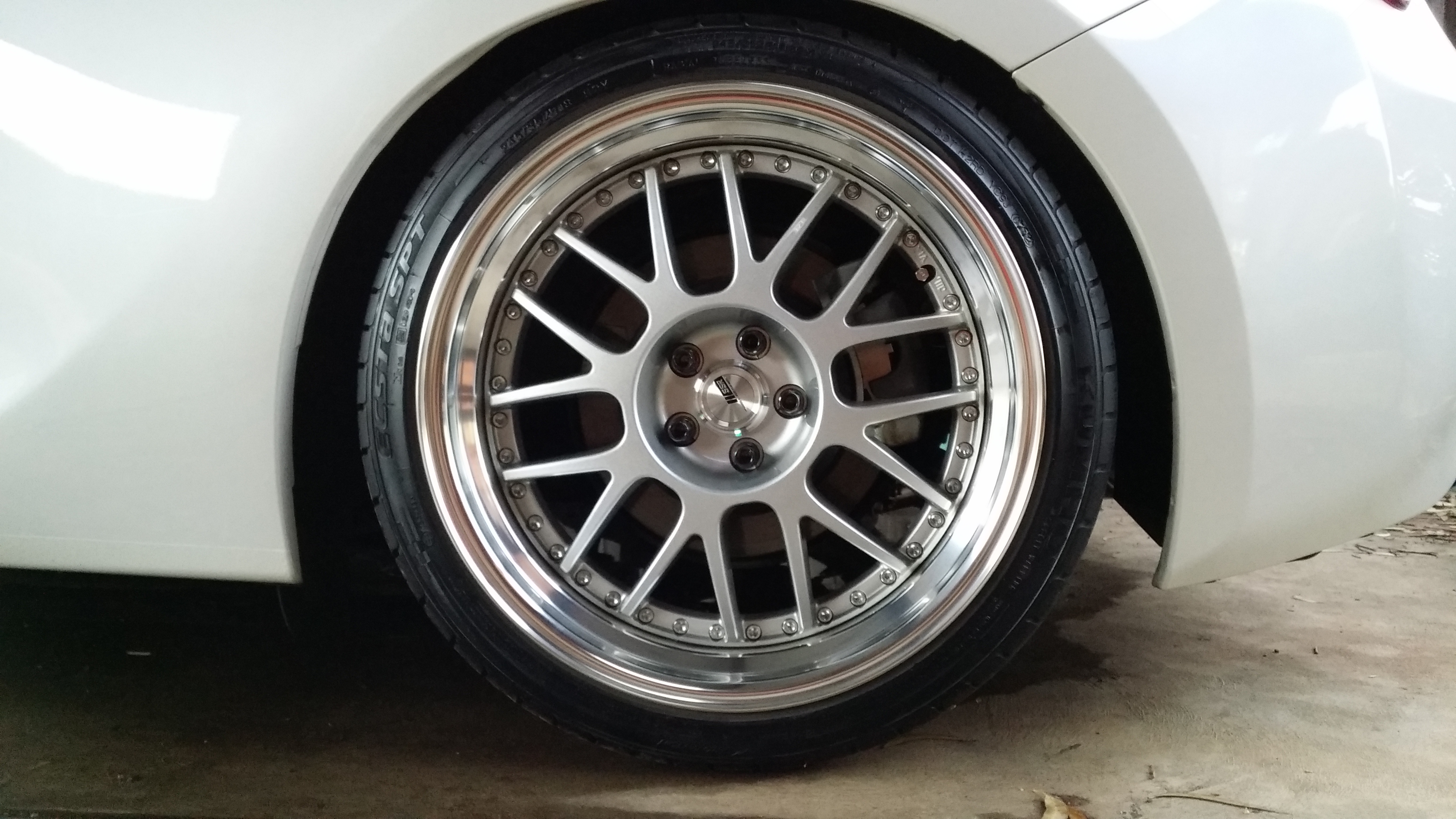 SSR Professor MS1 3 Piece Wheels and Brand New Kumho KU39 Tyres Suits 